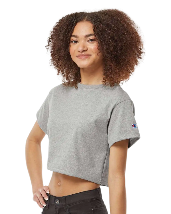 Champion - Women's Heritage Jersey Crop T-Shirt - T453W