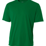 Kelly Green-colored A4 Men's Cooling Performance T-Shirt, shown in a standard front-facing view.