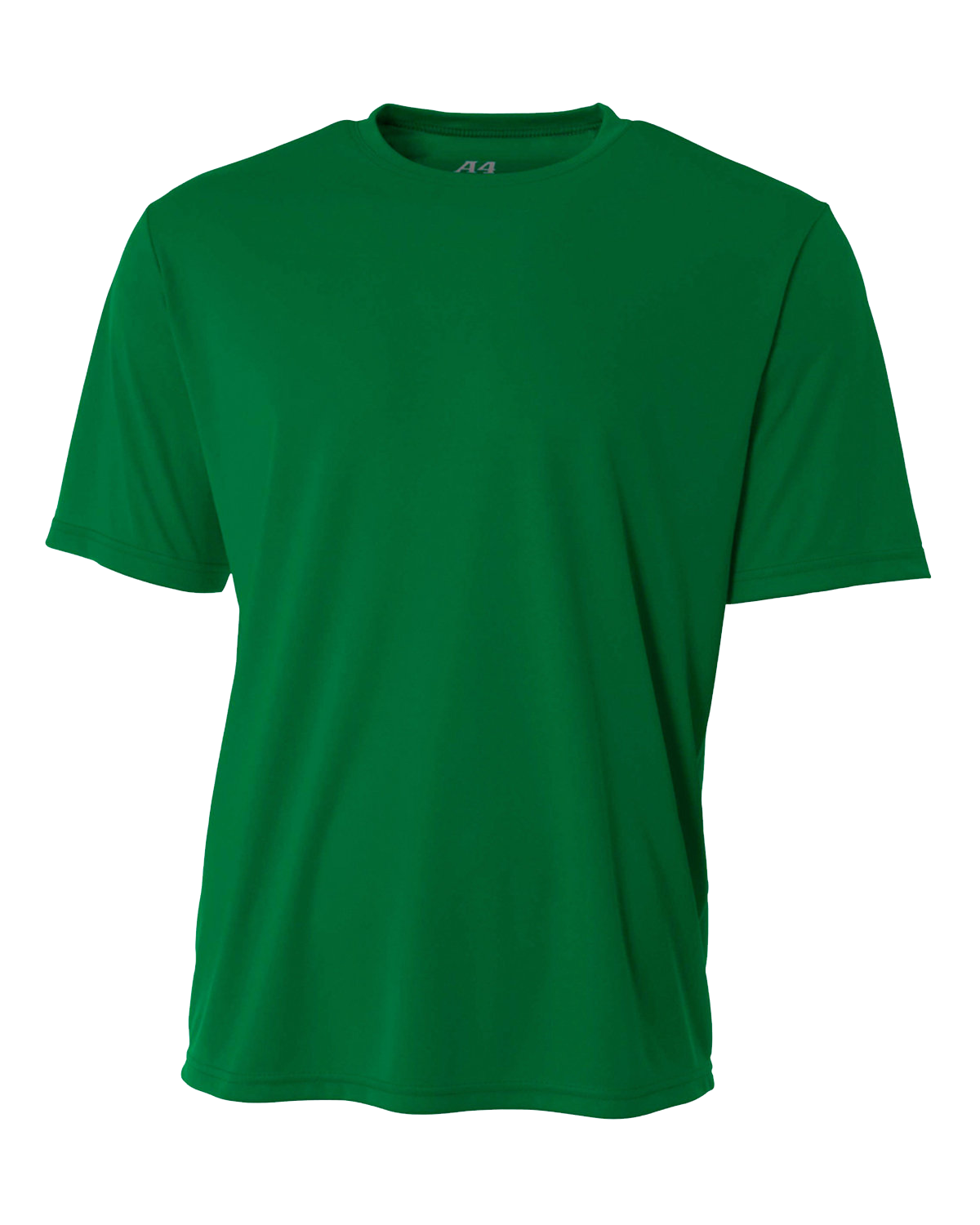 Kelly Green-colored A4 Men's Cooling Performance T-Shirt, shown in a standard front-facing view.