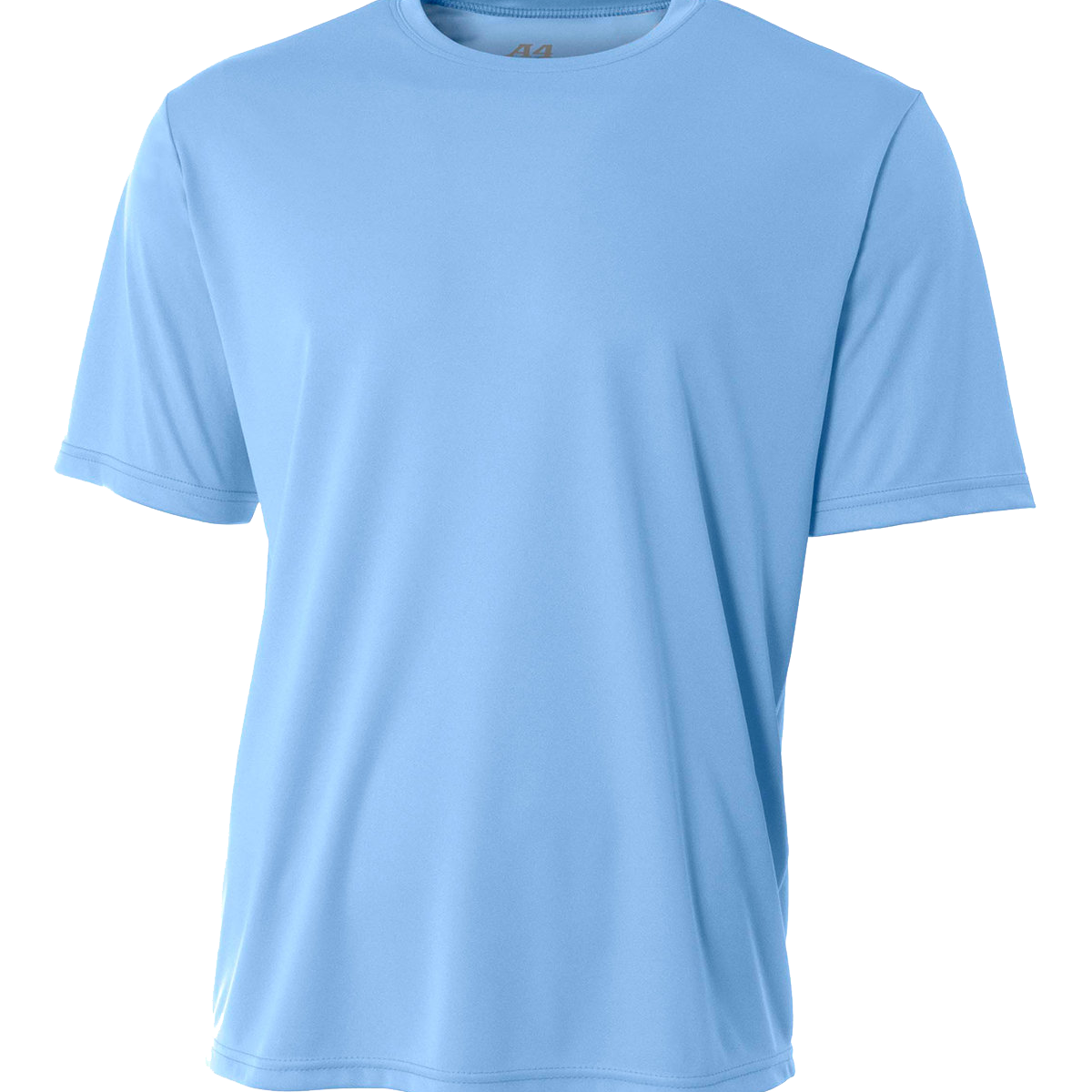 Light Blue-colored A4 Men's Cooling Performance T-Shirt, shown in a standard front-facing view.