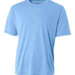 Light Blue-colored A4 Men's Cooling Performance T-Shirt, shown in a standard front-facing view.