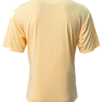 Back view of the A4 Men's Cooling Performance T-Shirt in melon.