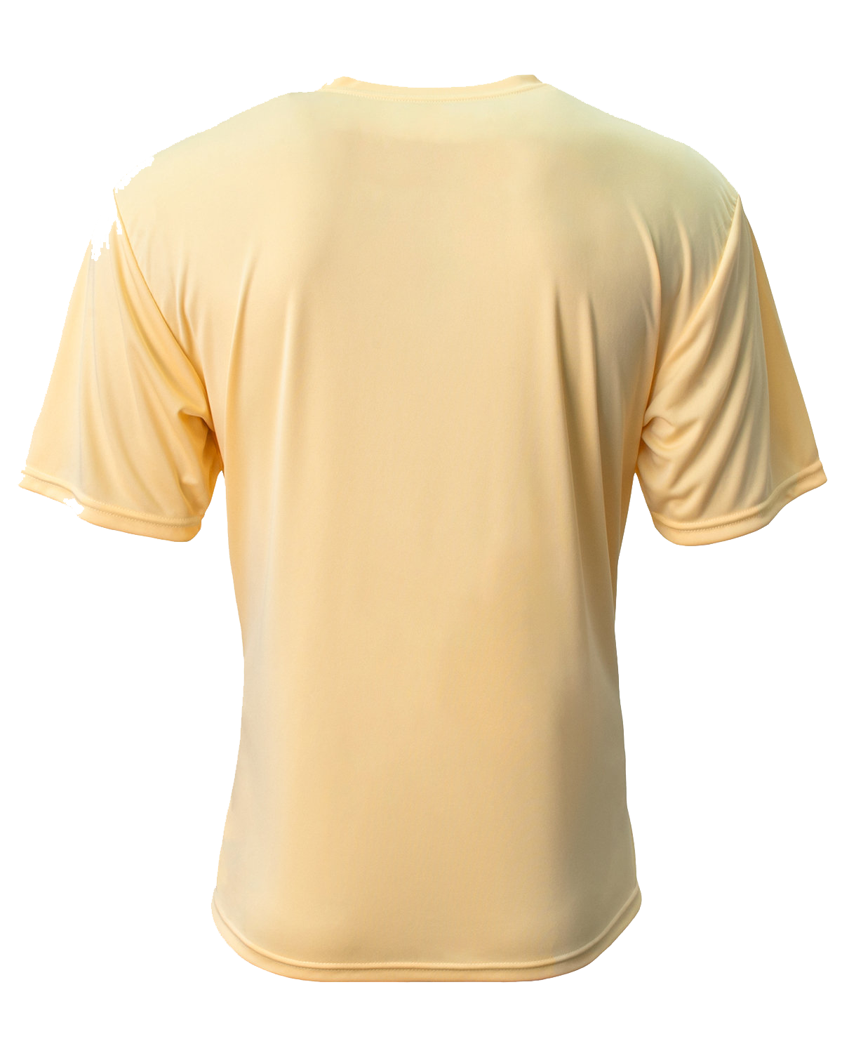 Back view of the A4 Men's Cooling Performance T-Shirt in melon.