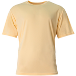 Melon-colored A4 Men's Cooling Performance T-Shirt, shown in a standard front-facing view.