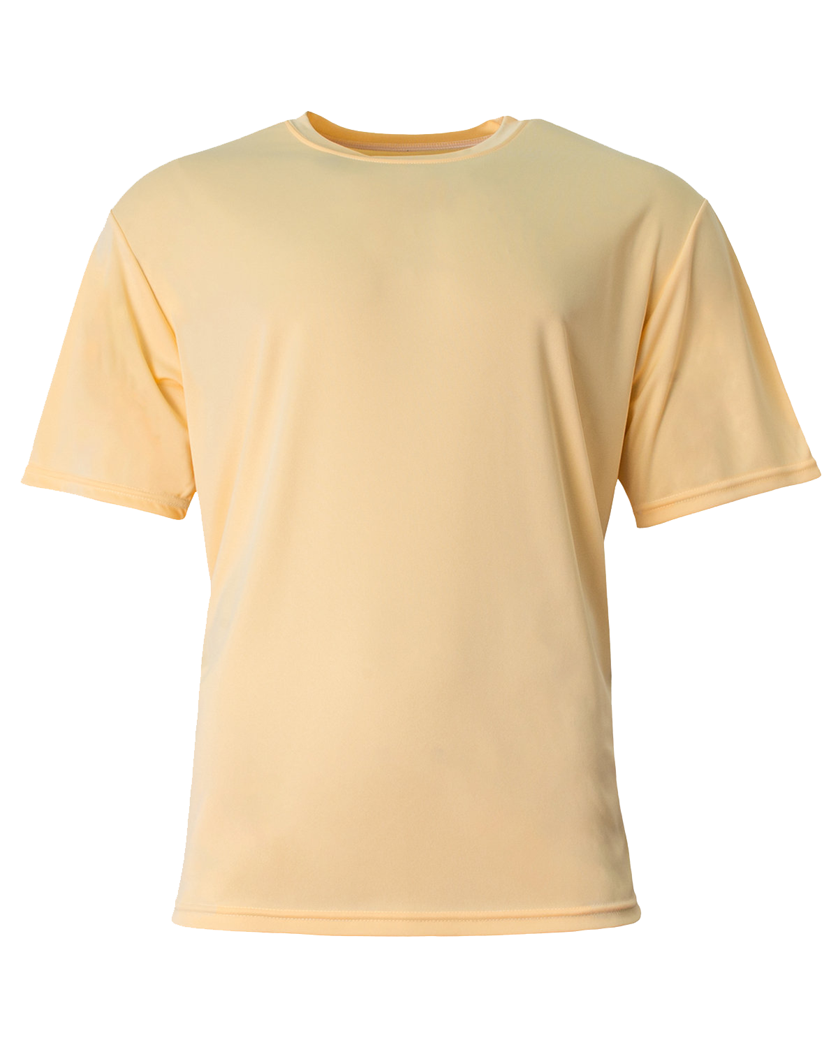 Melon-colored A4 Men's Cooling Performance T-Shirt, shown in a standard front-facing view.