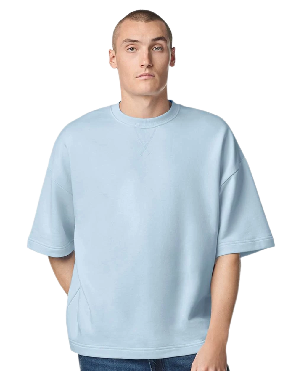 American Apparel - Unisex French Terry Oversized Boxy Tee - FTEX00