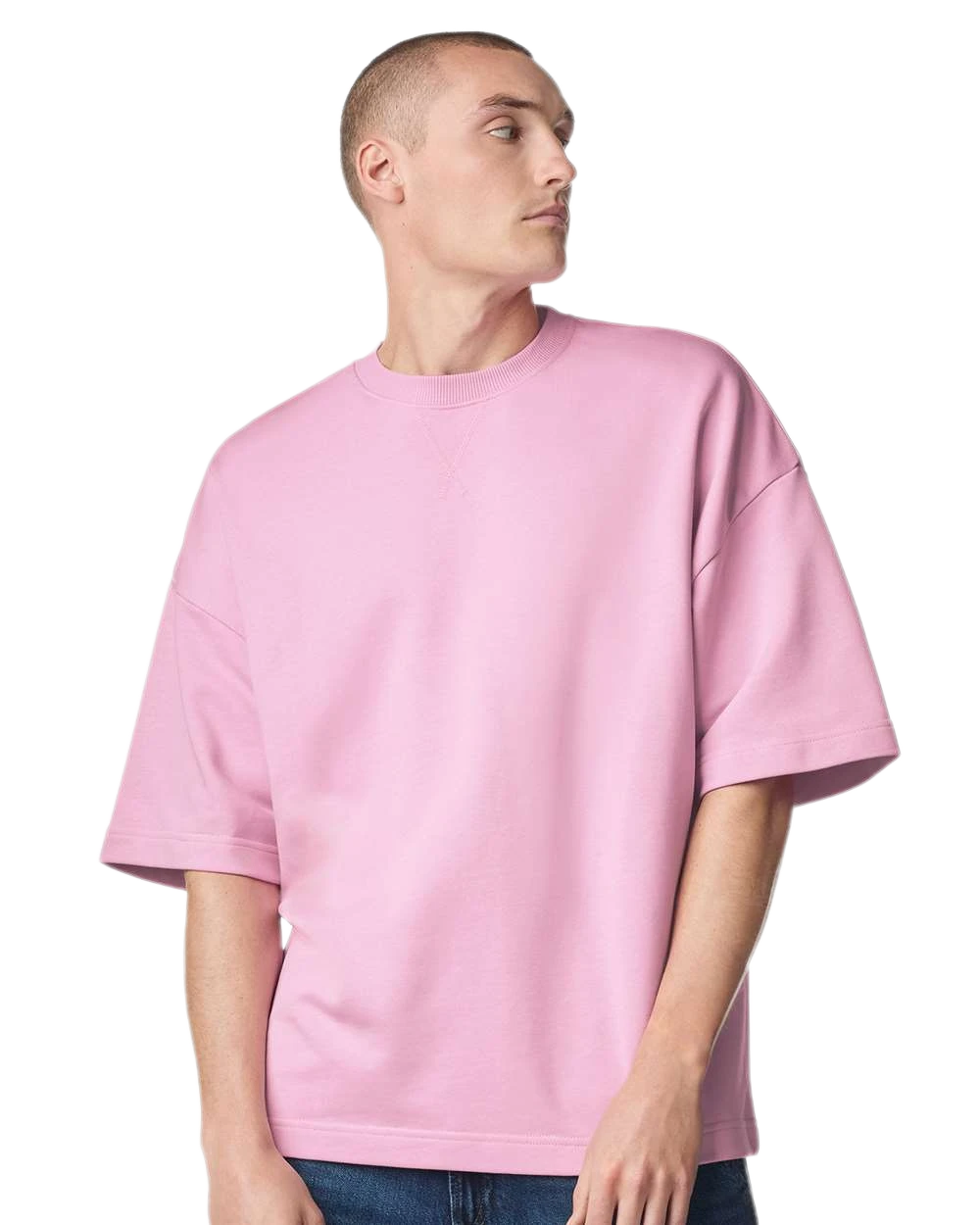 American Apparel - Unisex French Terry Oversized Boxy Tee - FTEX00