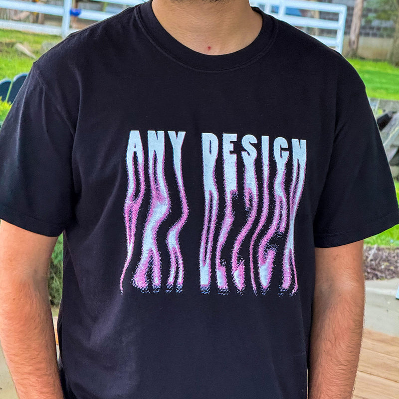 Design Custom Tees mockup preview