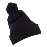 Yupoong Cuffed Knit Beanie with Pom Pom Hat