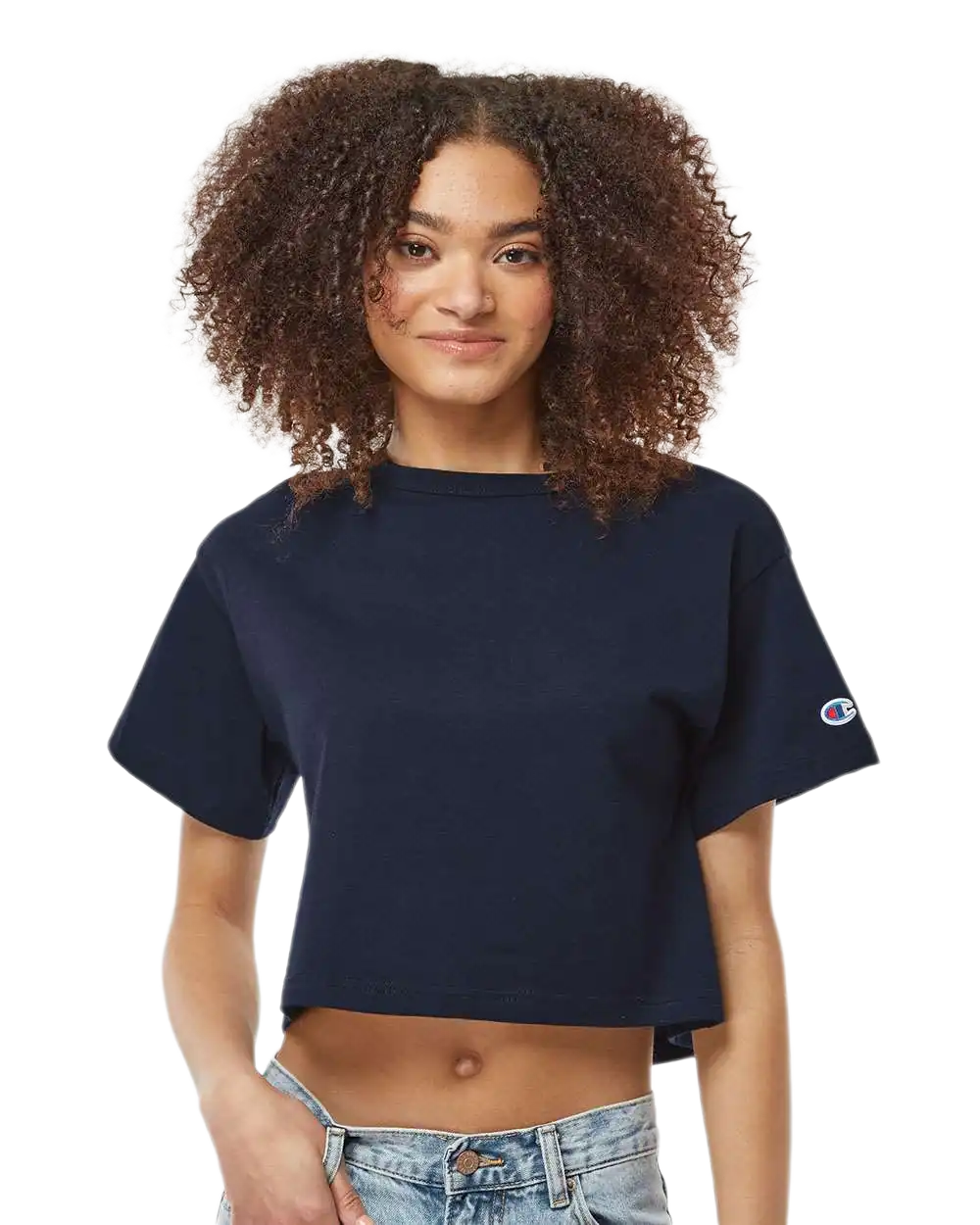 Champion - Women's Heritage Jersey Crop T-Shirt - T453W