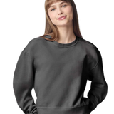 Comfort Colors - Women's Garment-Dyed Mid-Length Crewneck Sweatshirt - 1566L