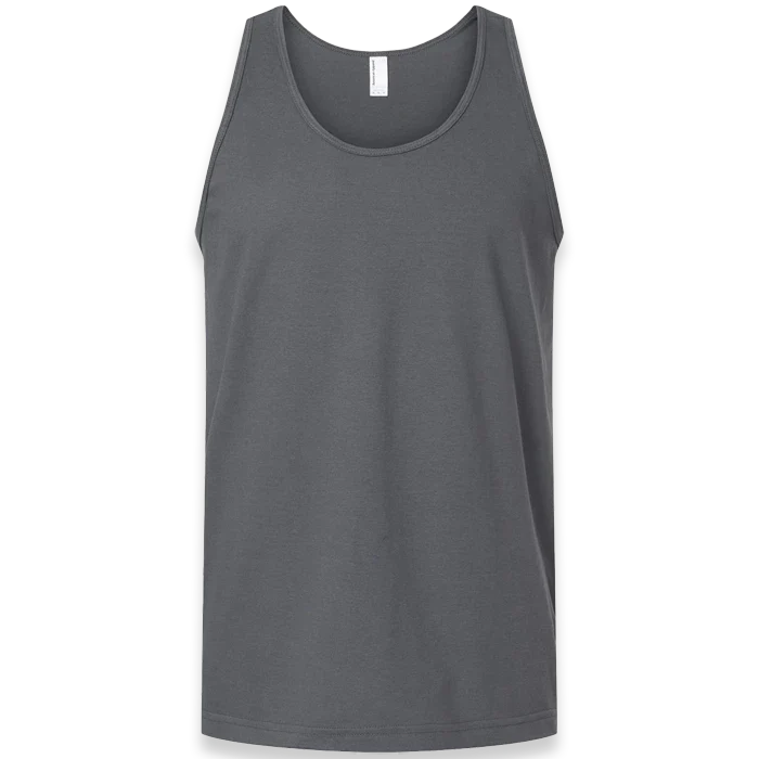 American Apparel - Fine Jersey Tank - 2408 - Asphalt (Front)