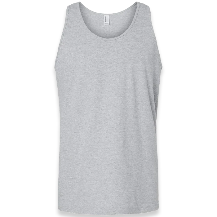 American Apparel - Fine Jersey Tank - 2408 - Heather Grey (Front)