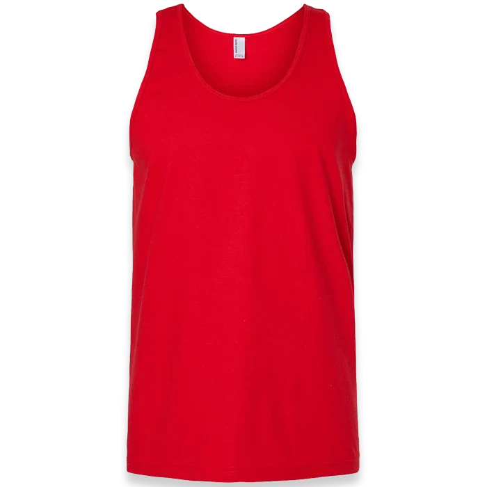 American Apparel - Fine Jersey Tank - 2408 - Red (Front)