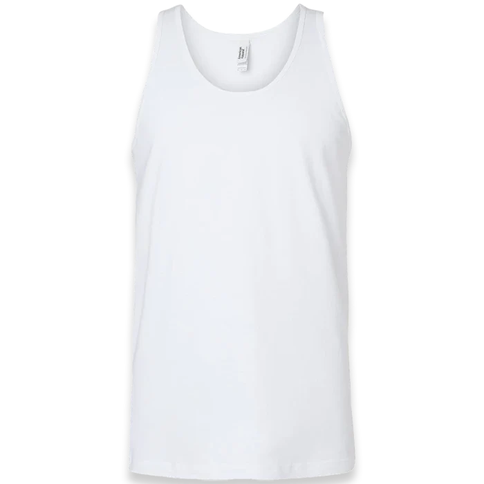 American Apparel - Fine Jersey Tank - 2408 - White (Front)