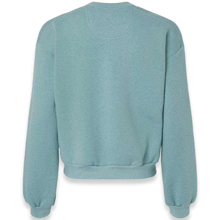 American Apparel - Women's ReFlex Fleece Crewneck Sweatshirt - RF494 - Arctic (Back)