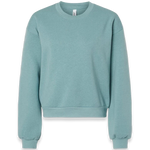 American Apparel - Women's ReFlex Fleece Crewneck Sweatshirt - RF494 - Arctic (Front)