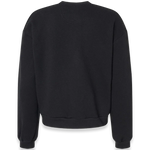 American Apparel - Women's ReFlex Fleece Crewneck Sweatshirt - RF494 - Black (Back)