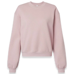 American Apparel - Women's ReFlex Fleece Crewneck Sweatshirt - RF494 - Blush (Front)