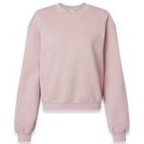 American Apparel - Women's ReFlex Fleece Crewneck Sweatshirt - RF494 - Blush (Front)