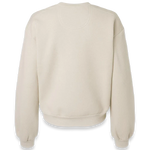 American Apparel - Women's ReFlex Fleece Crewneck Sweatshirt - RF494 - Bone (Back)