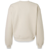American Apparel - Women's ReFlex Fleece Crewneck Sweatshirt - RF494 - Bone (Back)