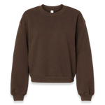 American Apparel - Women's ReFlex Fleece Crewneck Sweatshirt - RF494 - Brown (Front)