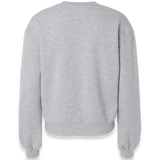 American Apparel - Women's ReFlex Fleece Crewneck Sweatshirt - RF494 - Heather Grey (Back)