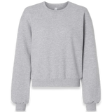 American Apparel - Women's ReFlex Fleece Crewneck Sweatshirt - RF494 - Heather Grey (Front)