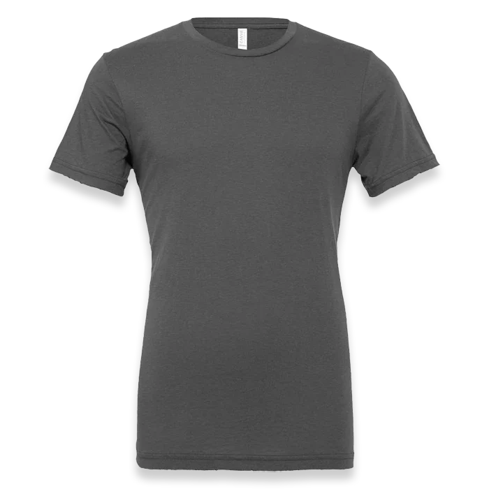 BELLA + CANVAS - Jersey Tee - 3001 - Asphalt - Front view