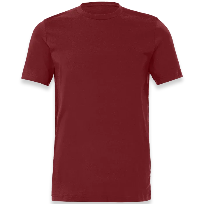 BELLA + CANVAS - Jersey Tee - 3001 - Cardinal - Front view