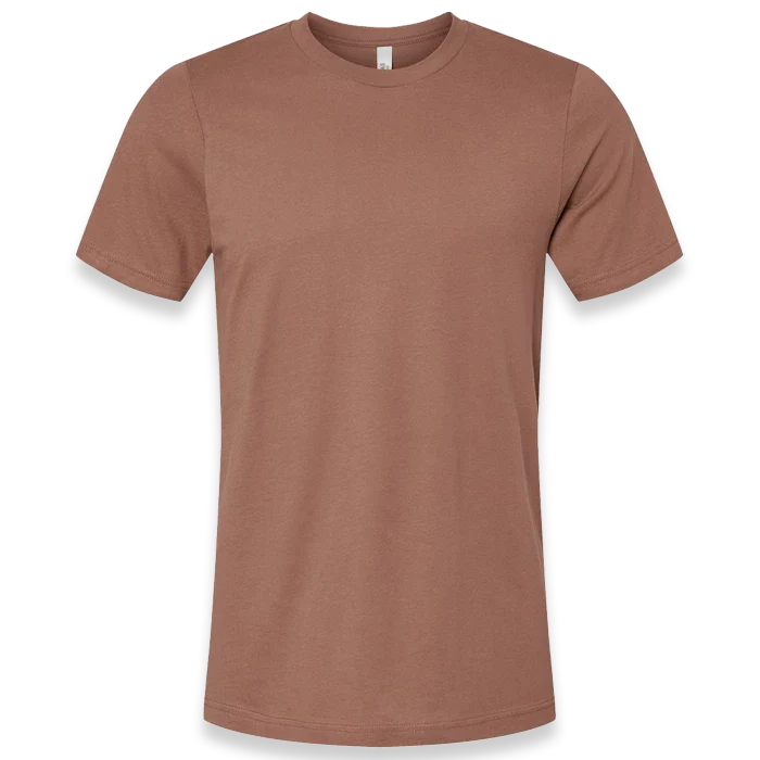 BELLA + CANVAS - Jersey Tee - 3001 - Chestnut - Front view