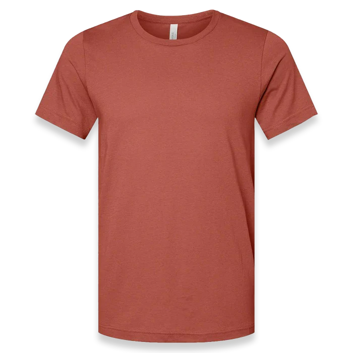 BELLA + CANVAS - Jersey Tee - 3001 - Clay - Front view