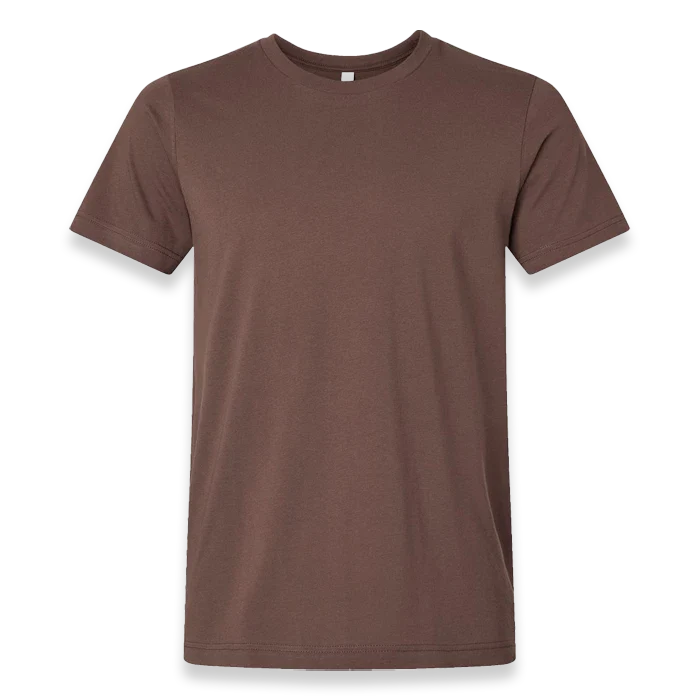 BELLA + CANVAS - Jersey Tee - 3001 - Cocoa - Front view