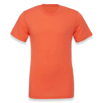 BELLA + CANVAS - Jersey Tee - 3001 - Coral - Front view