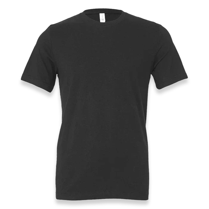 BELLA + CANVAS - Jersey Tee - 3001 - Dark Grey - Front view