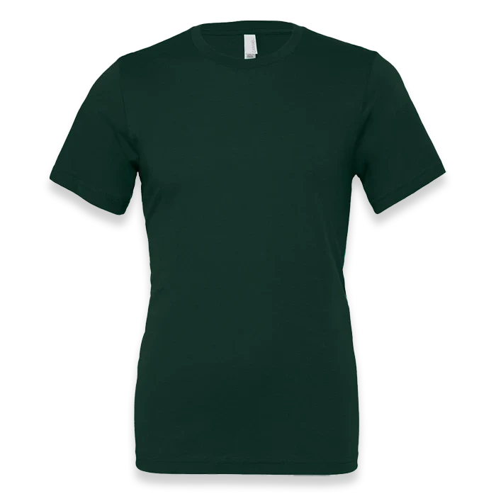 BELLA + CANVAS - Jersey Tee - 3001 - Forest - Front view