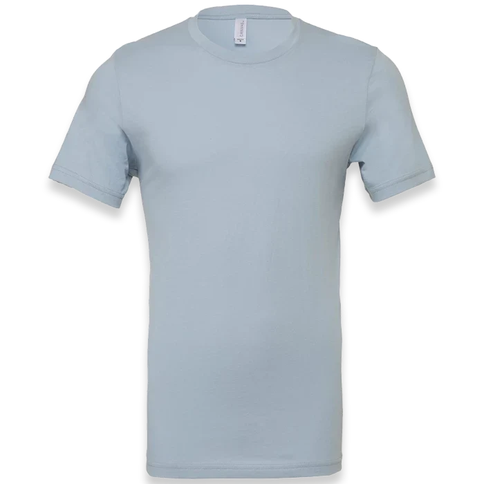 BELLA + CANVAS - Jersey Tee - 3001 - Light Blue - Front view