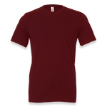 BELLA + CANVAS - Jersey Tee - 3001 - Maroon - Front view