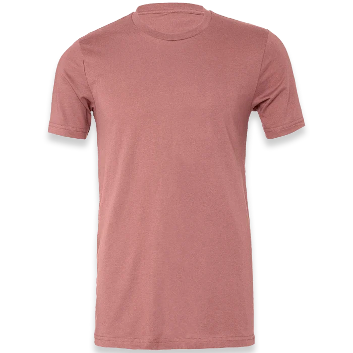 BELLA + CANVAS - Jersey Tee - 3001 - Mauve - Front view