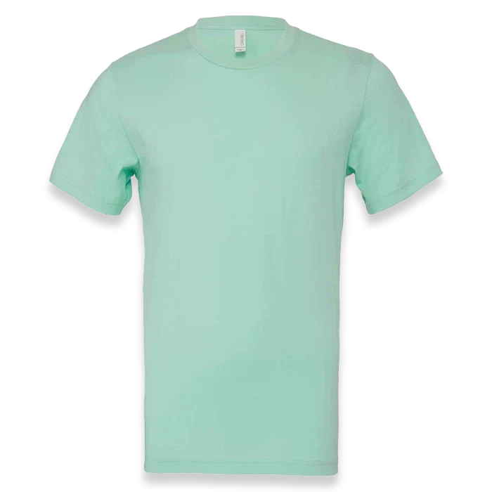BELLA + CANVAS - Jersey Tee - 3001 - Mint - Front view