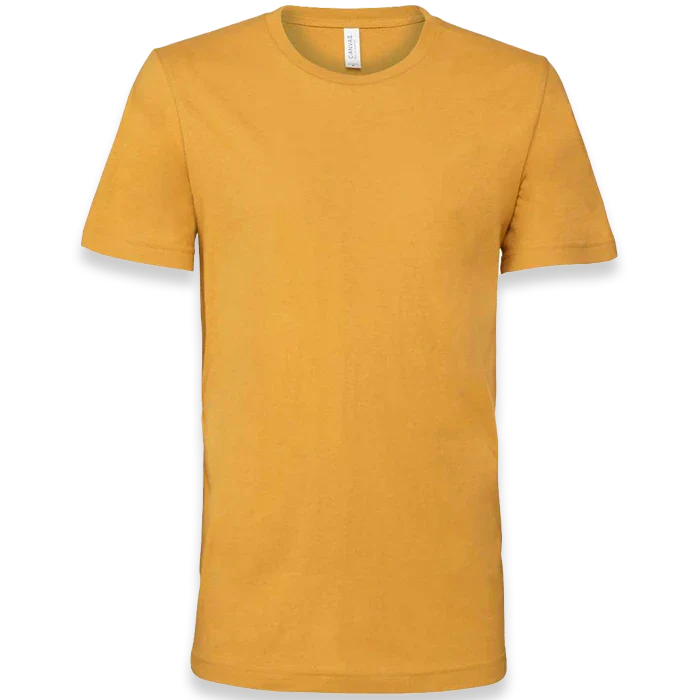 BELLA + CANVAS - Jersey Tee - 3001 - Mustard - Front view
