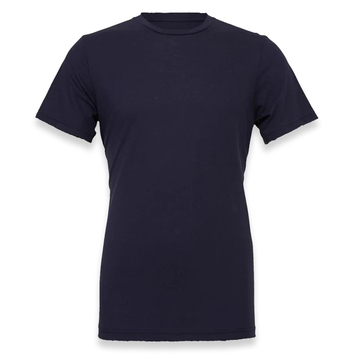 BELLA + CANVAS - Jersey Tee - 3001 - Navy - Front view