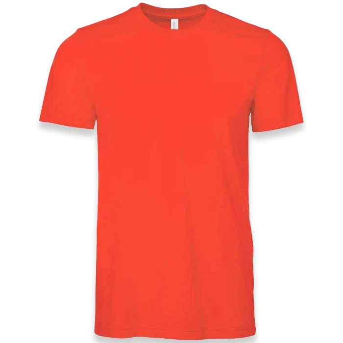 BELLA + CANVAS - Jersey Tee - 3001 - Poppy - Front view