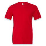 BELLA + CANVAS - Jersey Tee - 3001 - Red - Front view