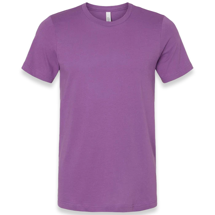 BELLA + CANVAS - Jersey Tee - 3001 - Royal Purple - Front view