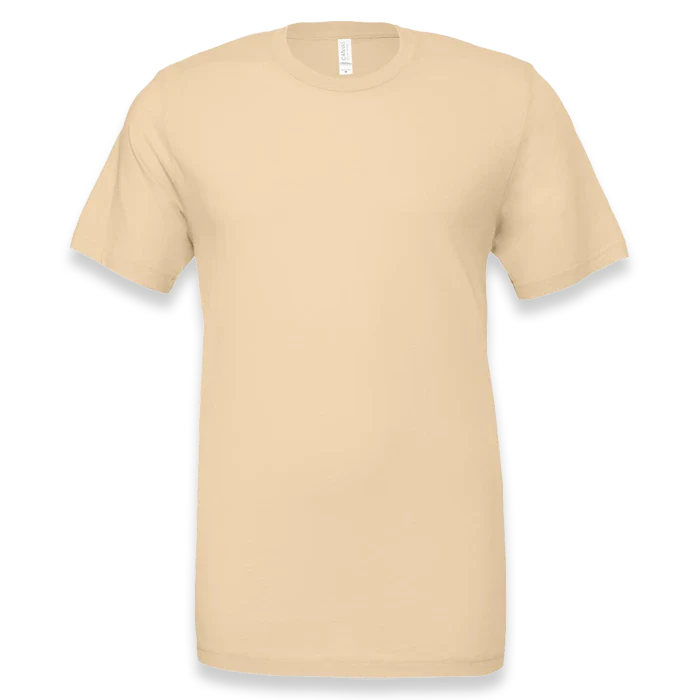 BELLA + CANVAS - Jersey Tee - 3001 - Soft Cream - Front view