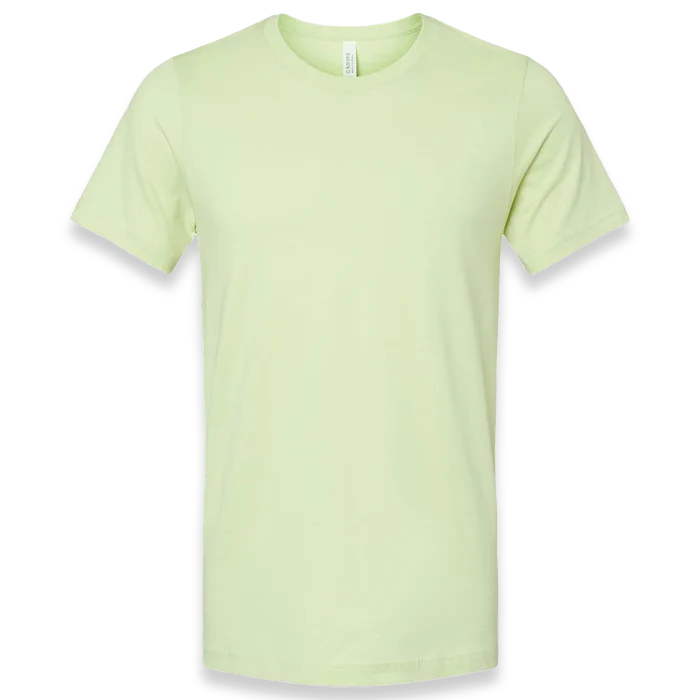 BELLA + CANVAS - Jersey Tee - 3001 - Spring Green - Front view