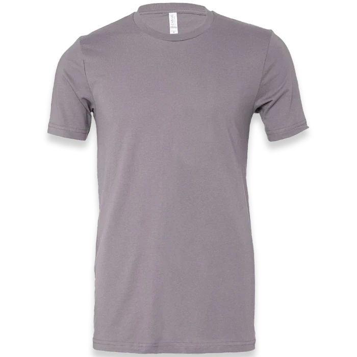 BELLA + CANVAS - Jersey Tee - 3001 - Storm - Front view