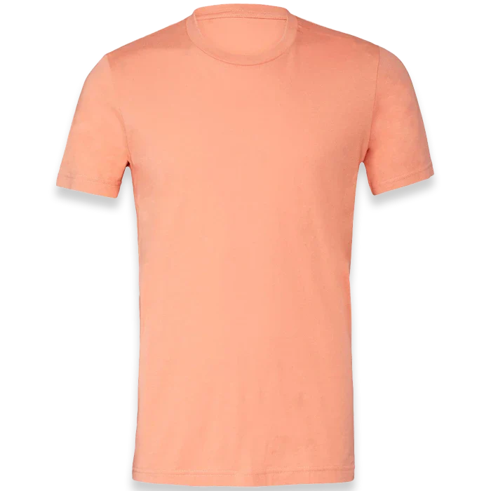 BELLA + CANVAS - Jersey Tee - 3001 - Sunset - Front view